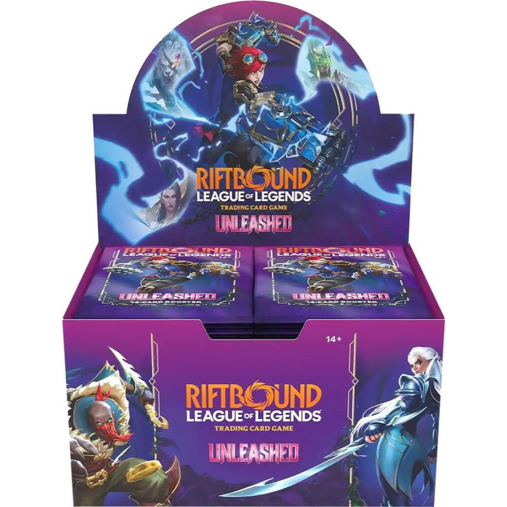 Riftbound Unleashed - Booster Display