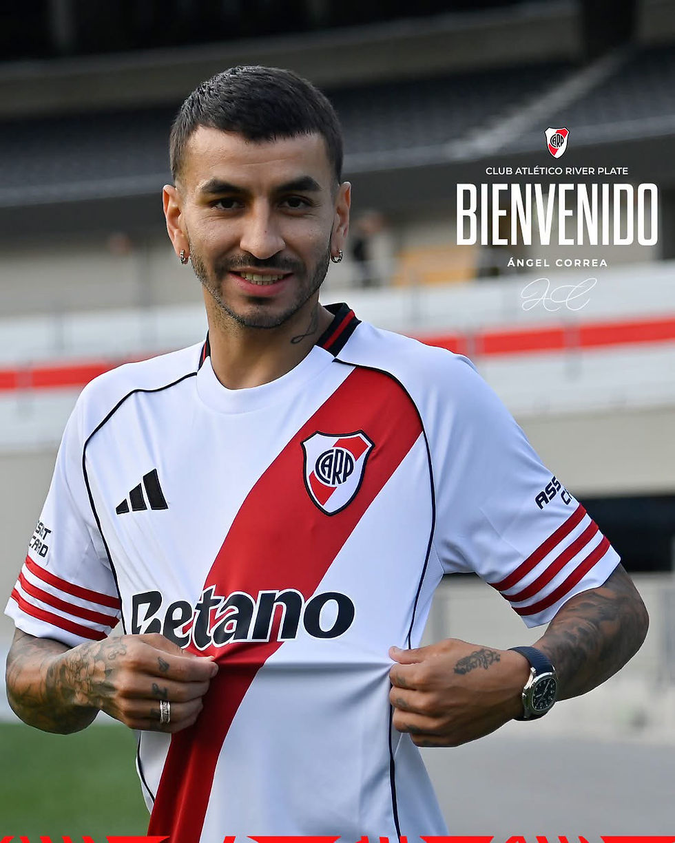 Ángel Correa regresa a Argentina y es nuevo jugador de River Plate
