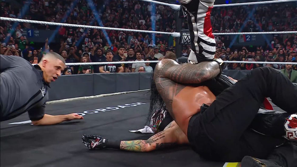 ¡NO SE PUDO! 🥹💔🇲🇽 ROMAN REIGNS DERROTA A PENTA EN LA CIUDAD DE MÉXICO