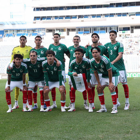 México Sub-20 debuta con goleada en el Campeonato de Concacaf
