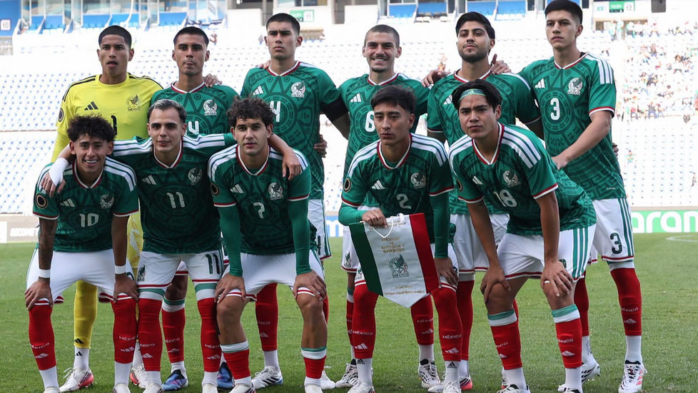 México Sub-20 debuta con goleada en el Campeonato de Concacaf