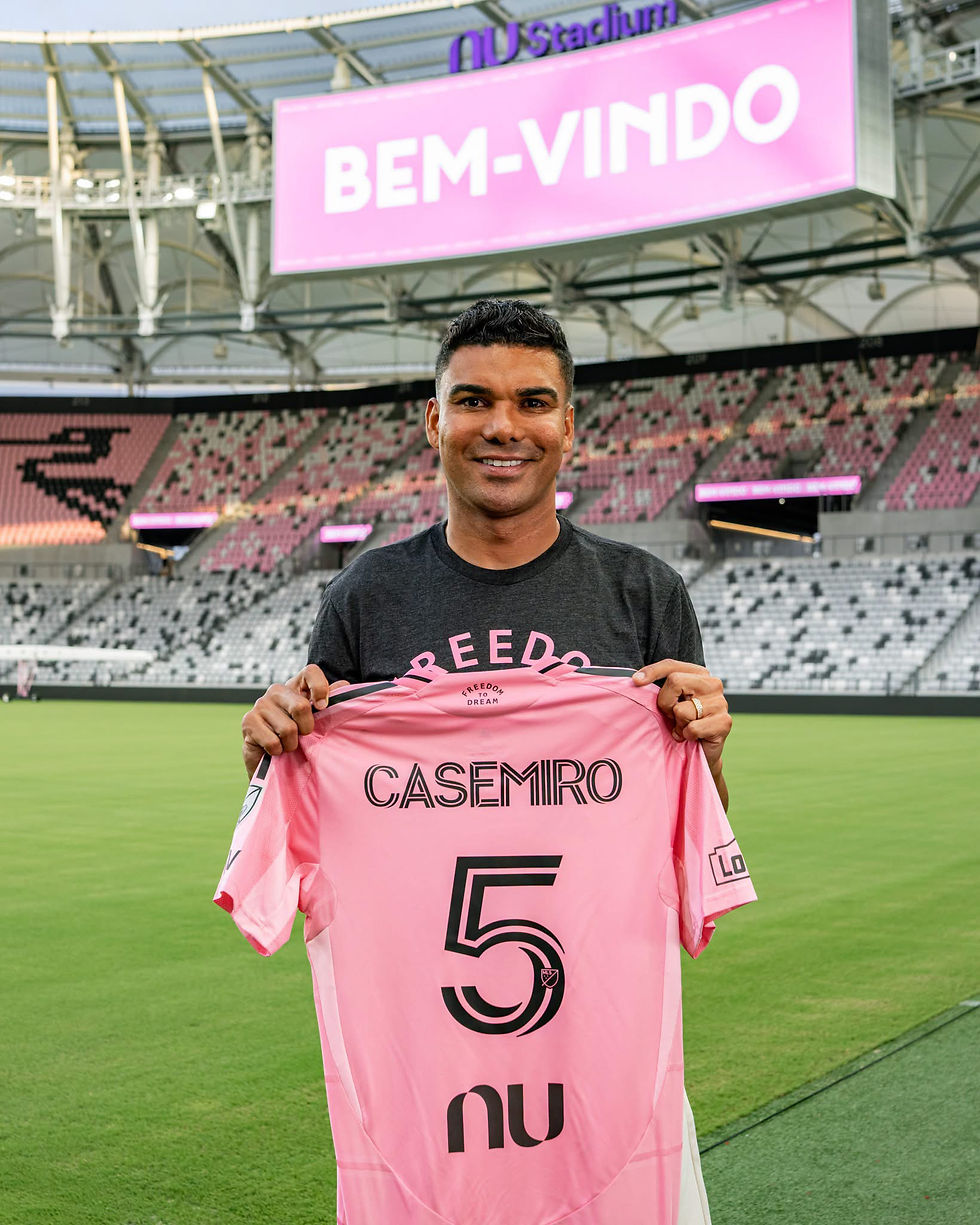 Inter Miami hace oficial el fichaje de Casemiro; jugará junto a Lionel Messi