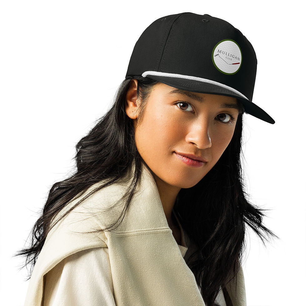 Thumbnail: Mulligan Club "Embroidery Style" Logo Golf Cap