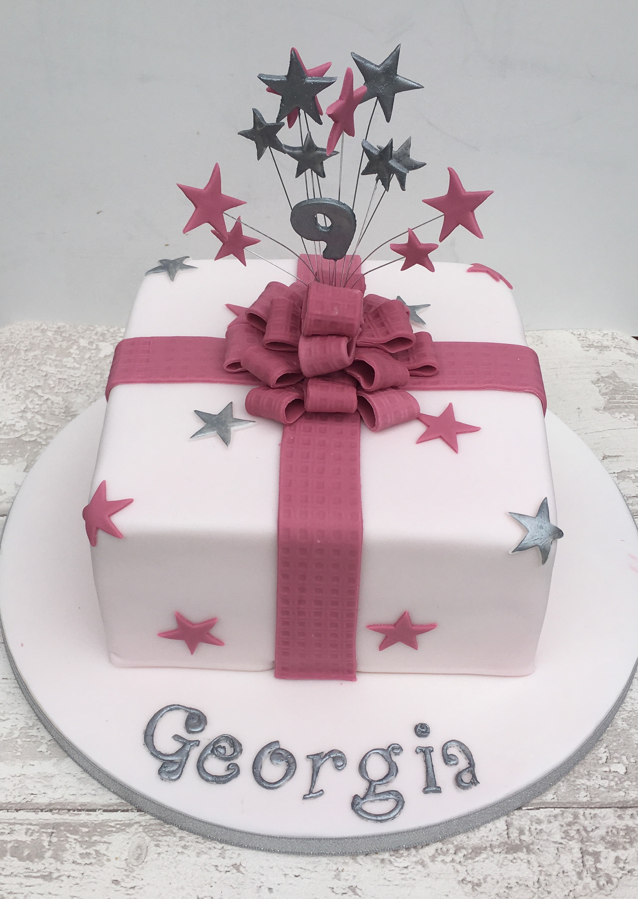 Funky Present Cake