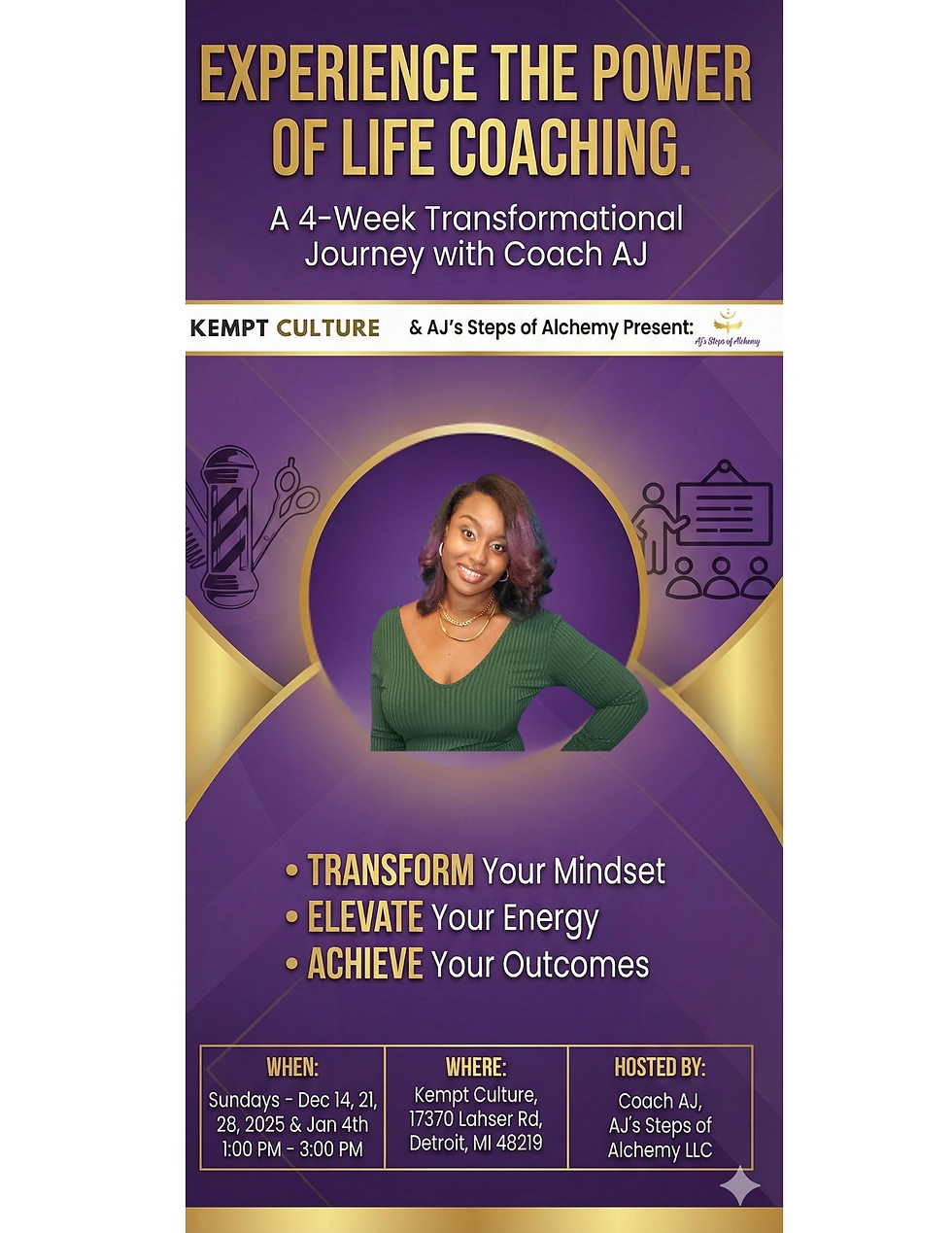The Benefits of Life Coaching 4-Part Seminar