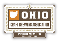 Proud member of the Ohio Craft Brewers Association