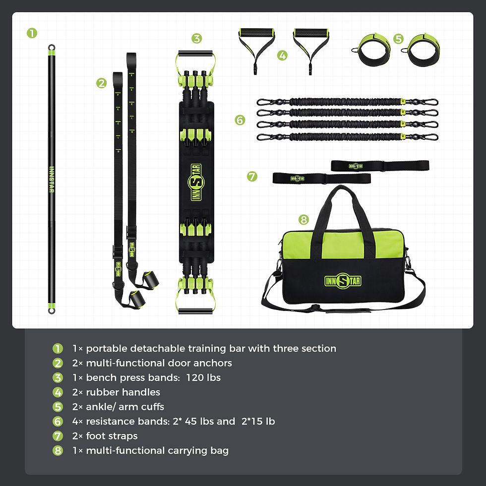 Thumbnail: INNSTAR Fitness Body Building Home Gym