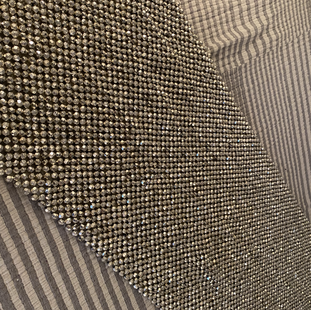 Siver Beaded Runner