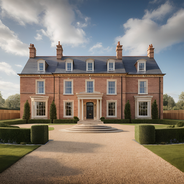 Planning drawing for a new build home in Newmarket, Suffolk