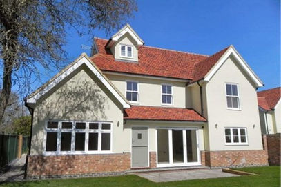 New build home in Saffron Walden, Essex following Planning approval