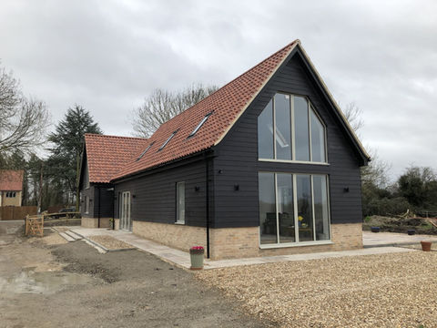 New build home in Burwell, Cambridgeshire following Planning and Building Regulation approval