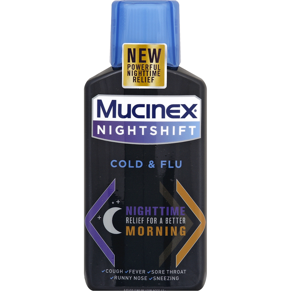 Mucinex Night Shift / Cold & Flu CSA Berlin