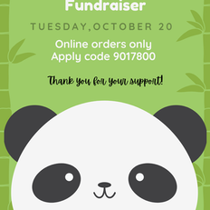 1st Grade Panda Express Fundraiser