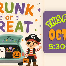 Trunk or Treat this Friday!