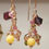 Thumbnail: Swarovski Autumn Leaves Dangle Earrings