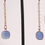 Thumbnail: Blue Chalcedony Earrings