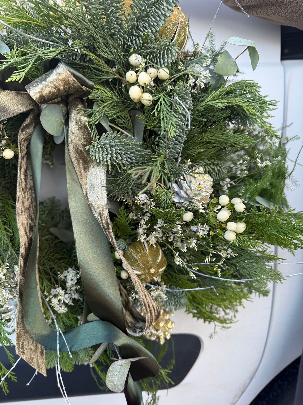 Thumbnail: Winter Evergreen Door Wreath 