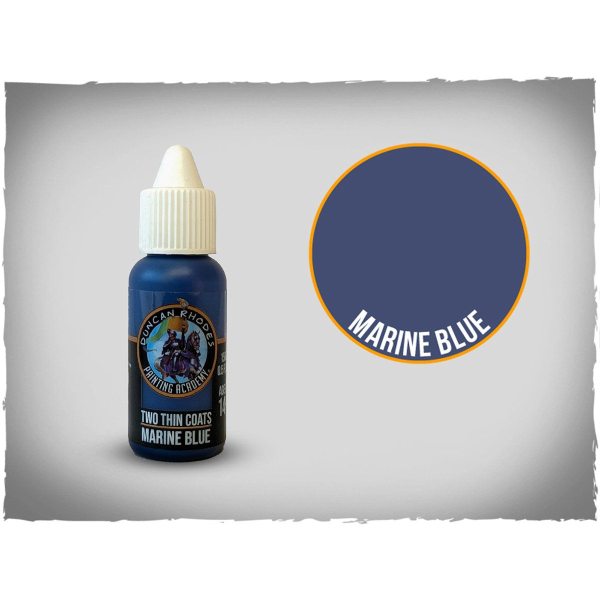 Two Thin Coats: Marine Blue