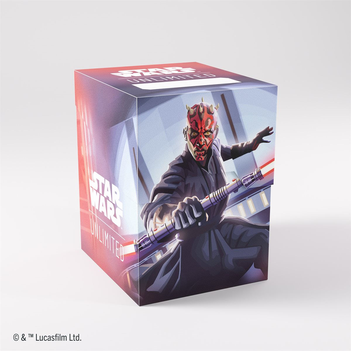 Deck Box: Star Wars: Unlimited - Legends of the Force: Soft Crate: Darth Maul (