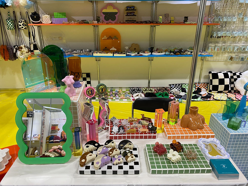 展示会開催中