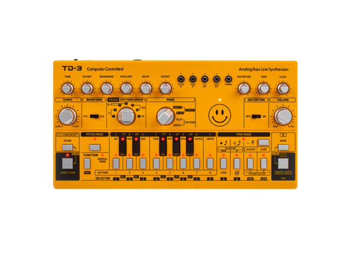 Behringer TD-3 Yellow | Audio Jasper