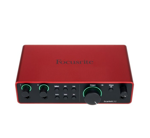Focusrite Scarlett 2i2 4th Generation | Audio Jasper