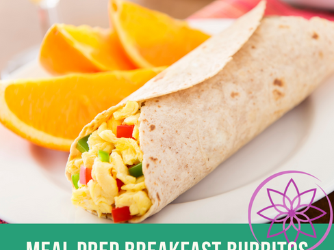 Meal Prepped Burritos