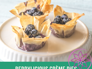 Berry-Licious Crème Pies