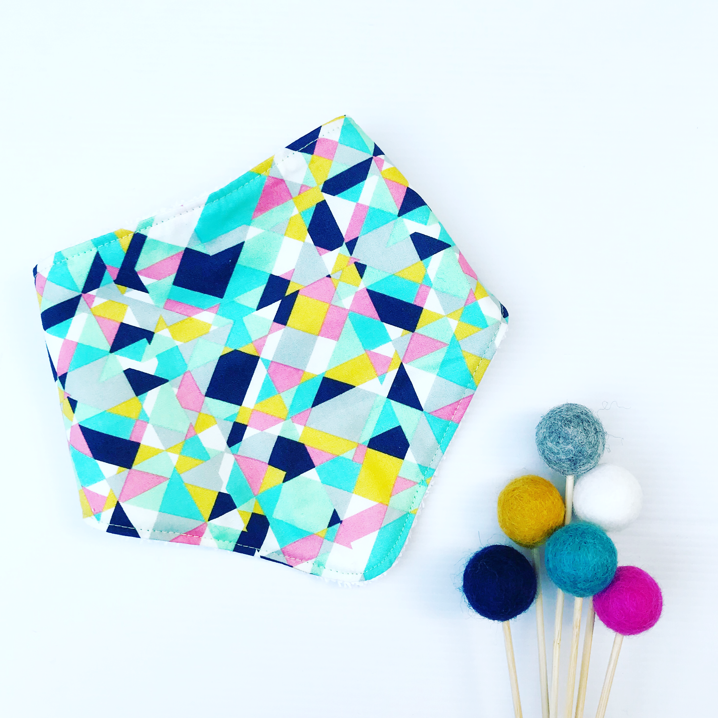 Go Go London bandana bib