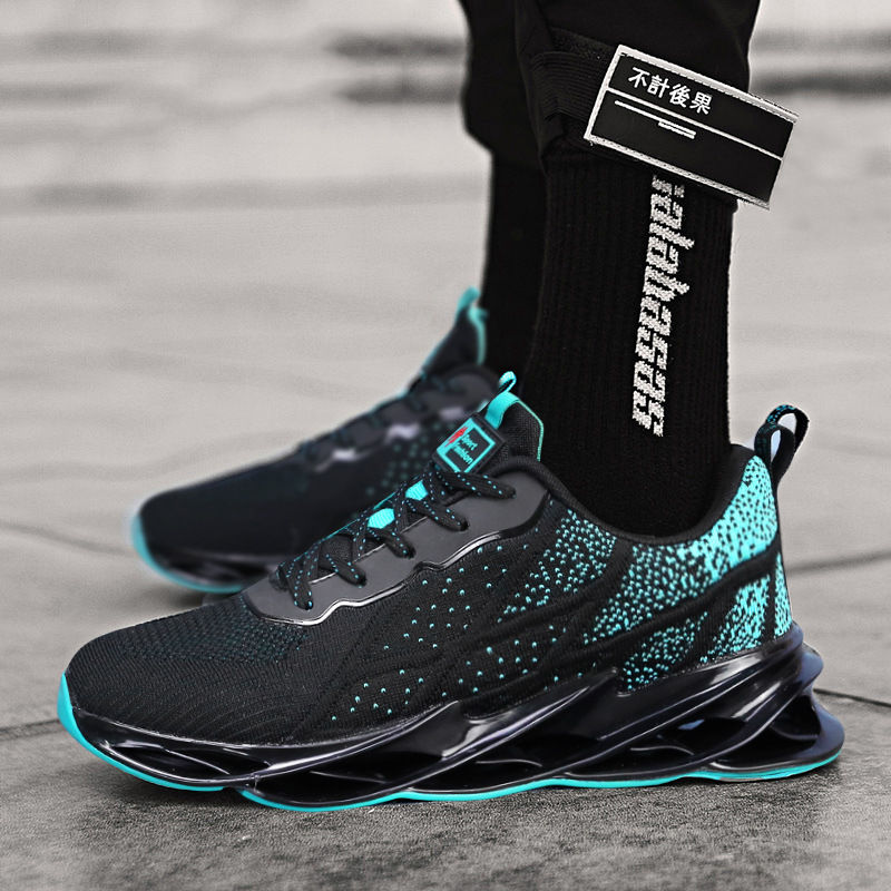 Thumbnail: Men's Student Sports Gym Athletic Basketball Shoes Fashion Sneakers