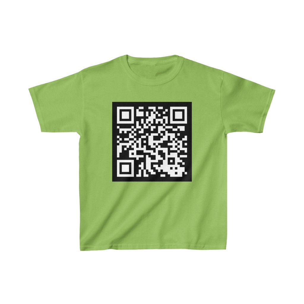 Gen Goddesses QR code Kids Heavy Cotton™ Tee