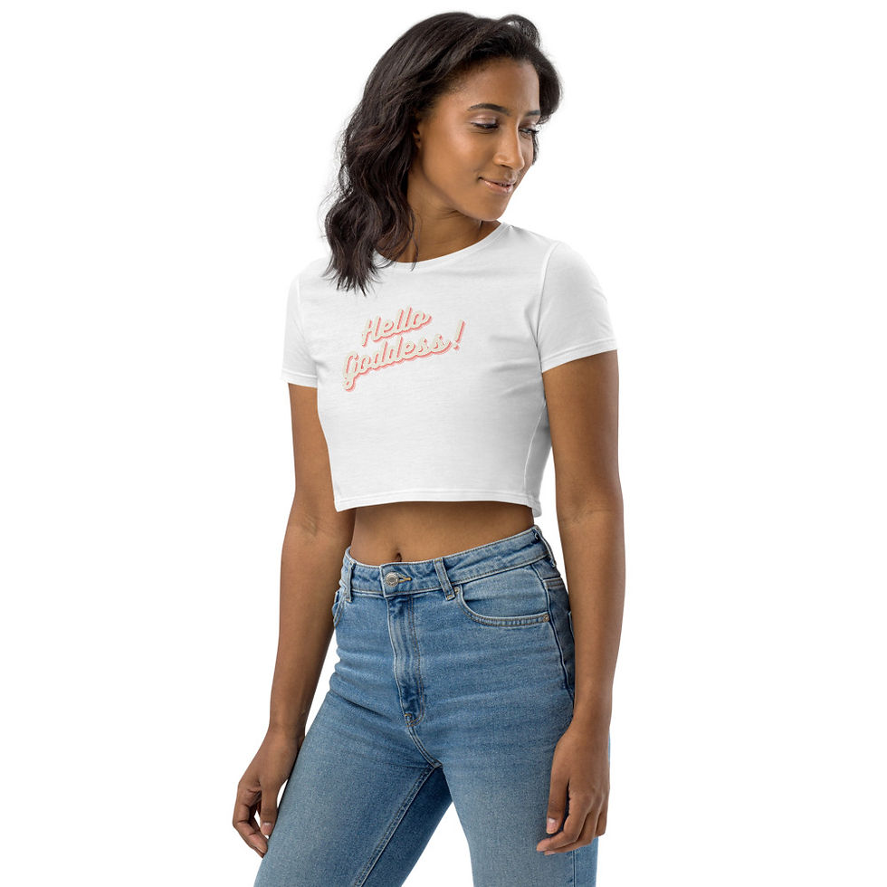 Thumbnail: Hello Goddess! Organic Crop Top