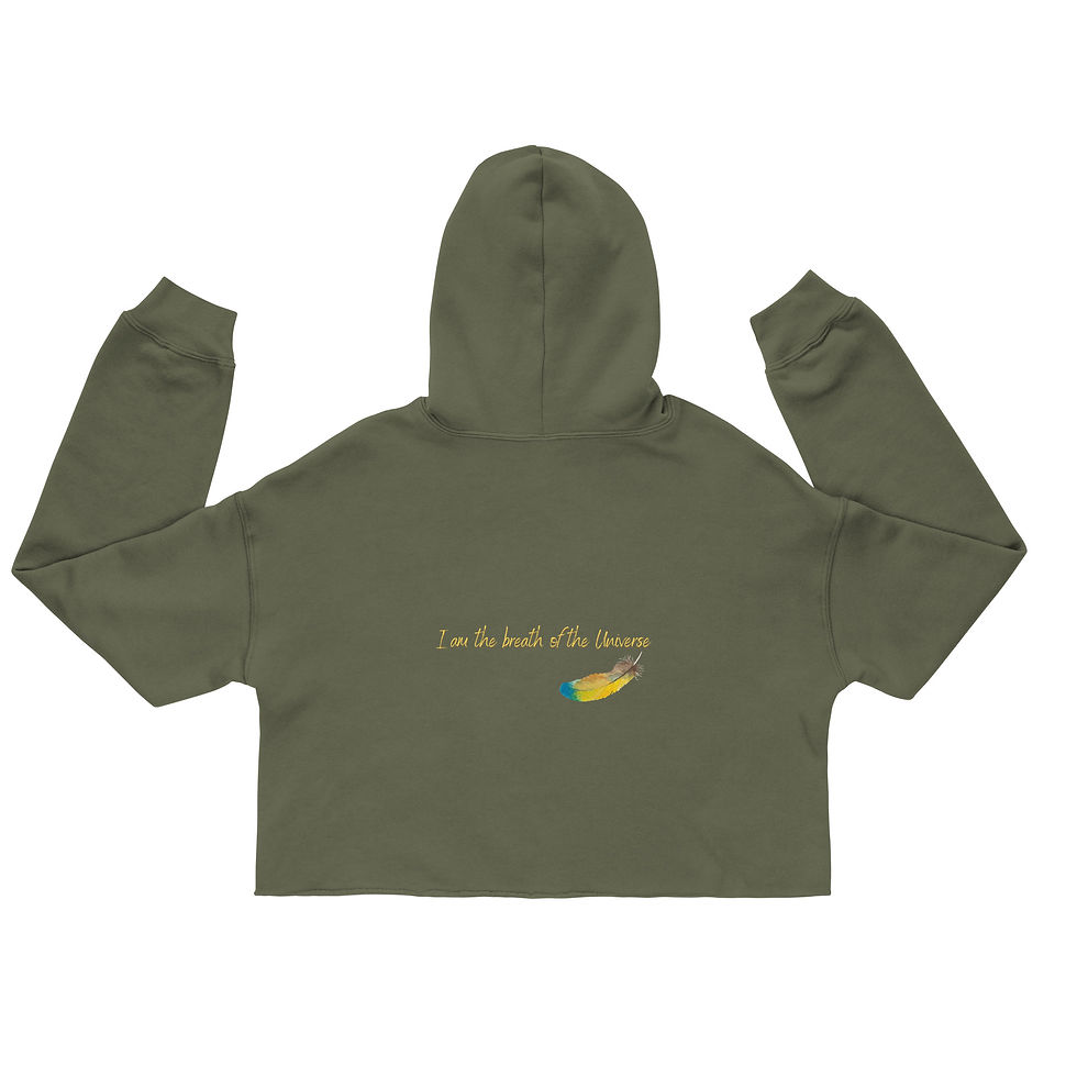 Thumbnail: Relax-Release-Flow Crop Hoodie