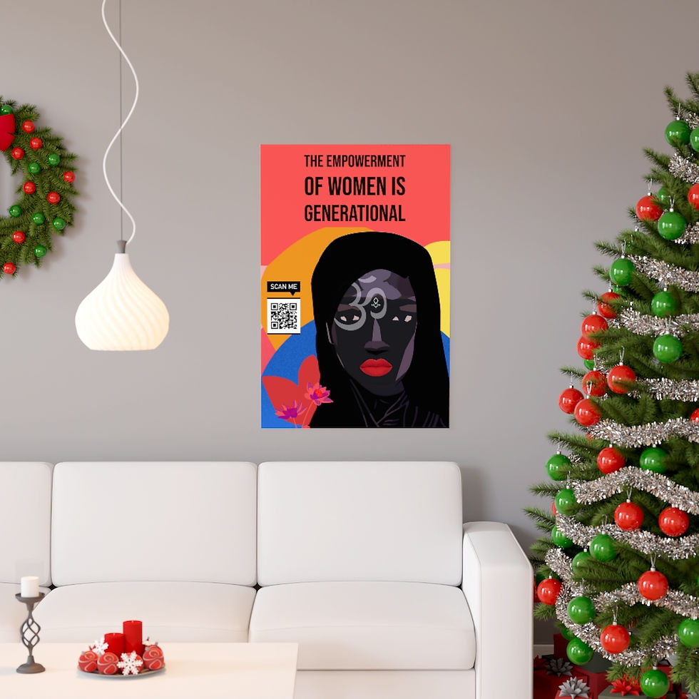 Thumbnail: Promo Om Goddess Premium Matte vertical posters