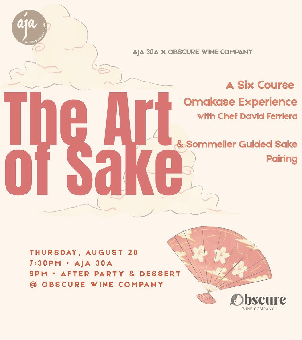 The Art Of Sake