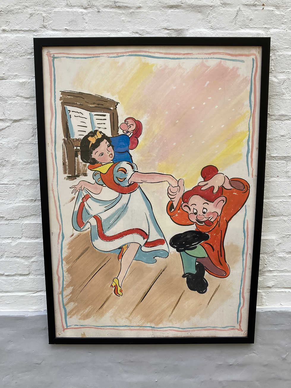 Miniaturebillede: Usigneret - ukendt - Disney - snehvide