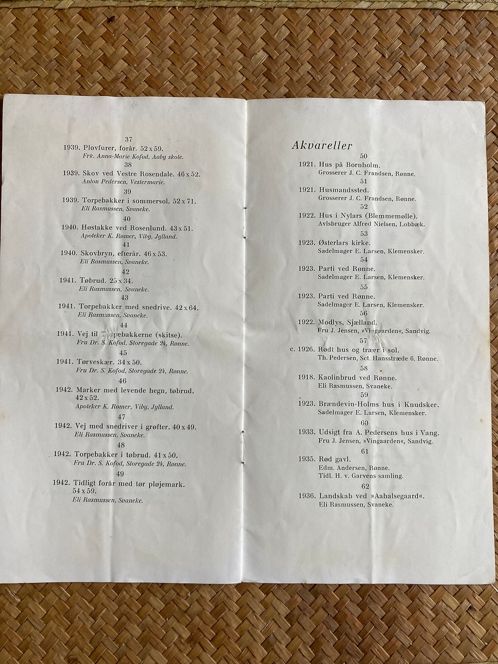 Miniaturebillede: Claus Johansen udstillingskatslog og