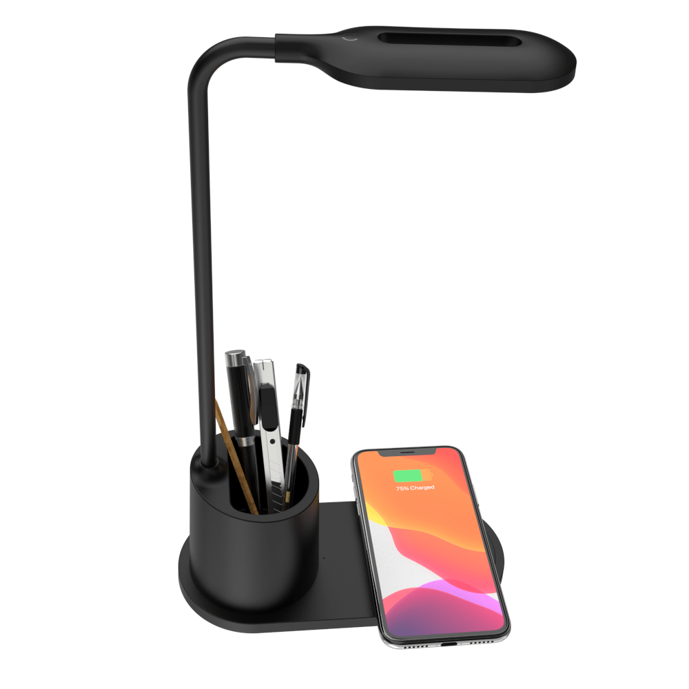 Wireless Charging Docking Station Fast Charger Table Lamp