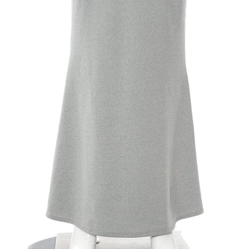 Thumbnail: Elegant Bodycon Maxi Dress Women Summer 2024 Sleeveless Backless Sexy Outfits Pa