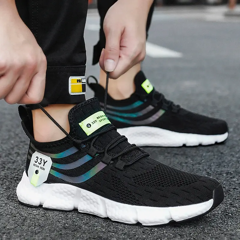 Thumbnail: Sneakers Women Breathable Fashion Running Shoes Comfortable Casual Shoes Unisex 