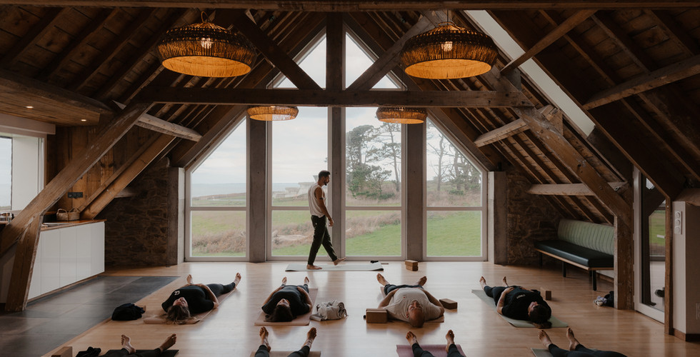 séance de yoga avec yoga bali loft