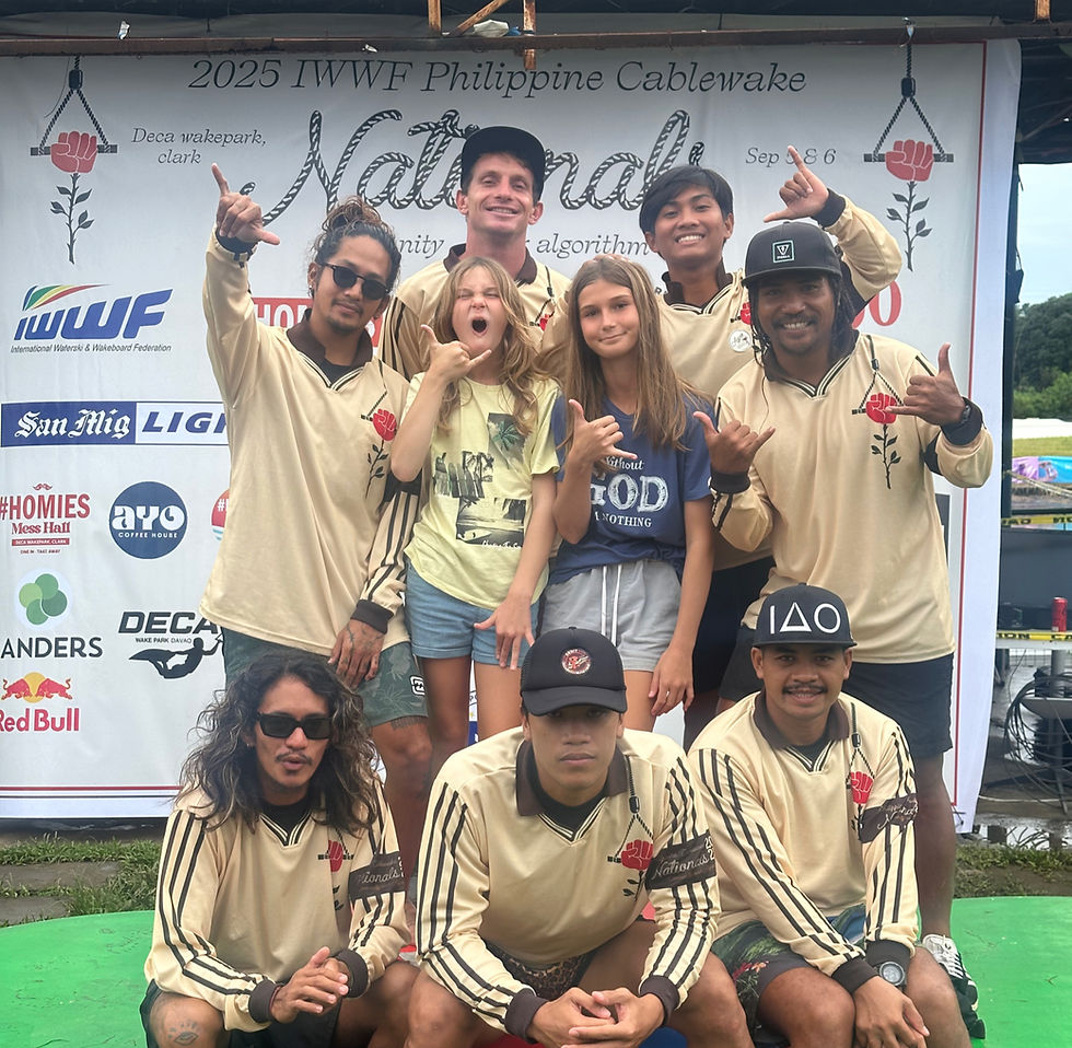 The full Siargao Wakepark Team