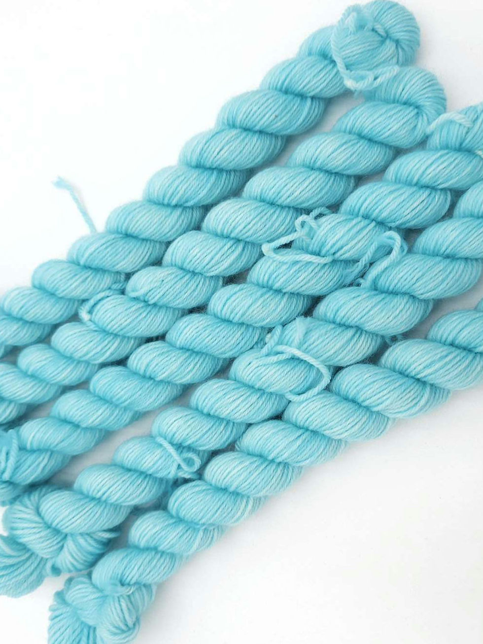 Mini 20g - "Menthe Glaciale", MoelliFlex 85% Mérinos 15% Nylon