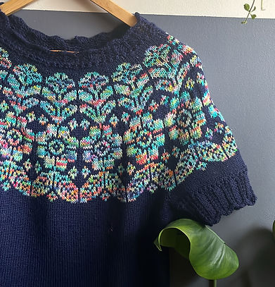 Top Alpine Bloom de Caitlin Hunter en Sub'Symphonie Bling Argent