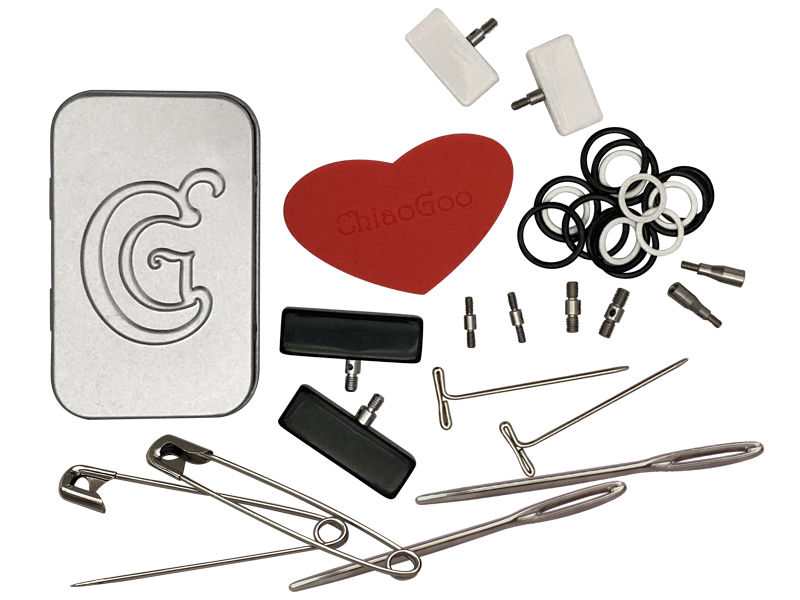 Kit d'accessoires CHIAOGOO - Boite Métal pour Aiguilles S et L