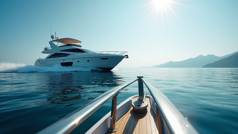Top Luxury Yacht Options for Unforgettable Charter Experiences
