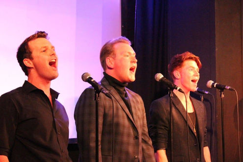 The cast of 'Edited' at The Leicester Square Lounge