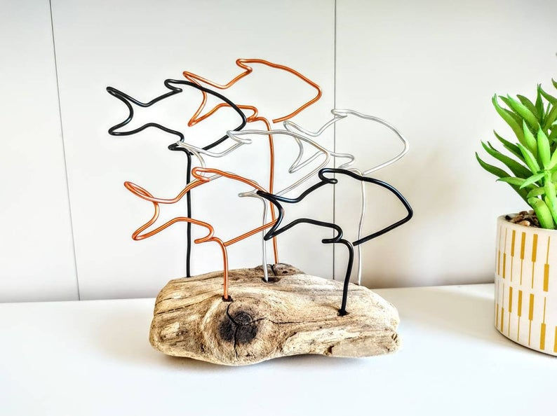 Thumbnail: School of Fish on Driftwood