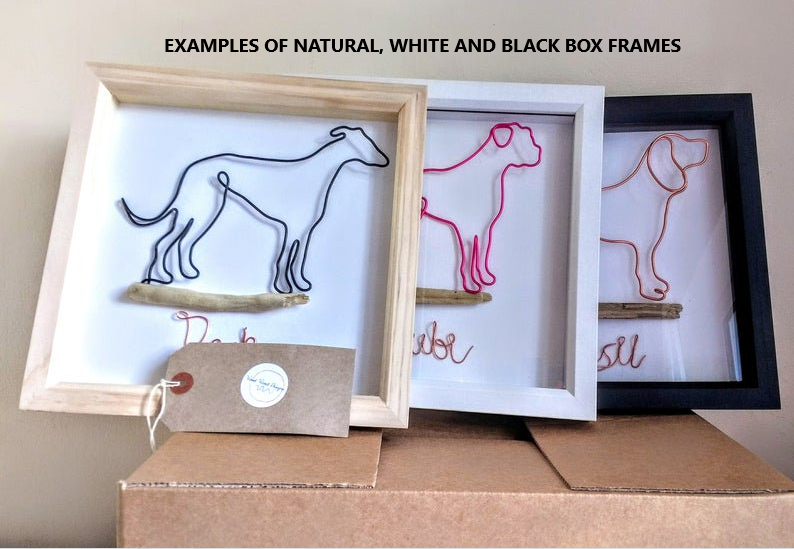 Thumbnail: Boxer Dog on Driftwood / Oak