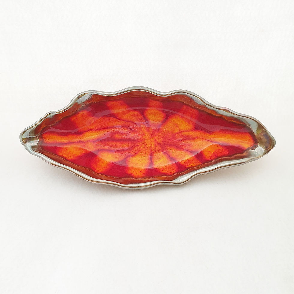 Medium elongated bowl Sunrise